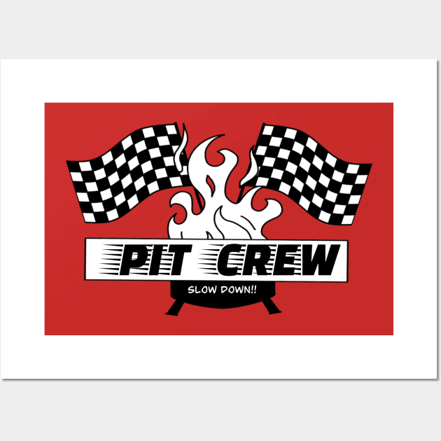 Pit Crew Wall Art by AlstonArt